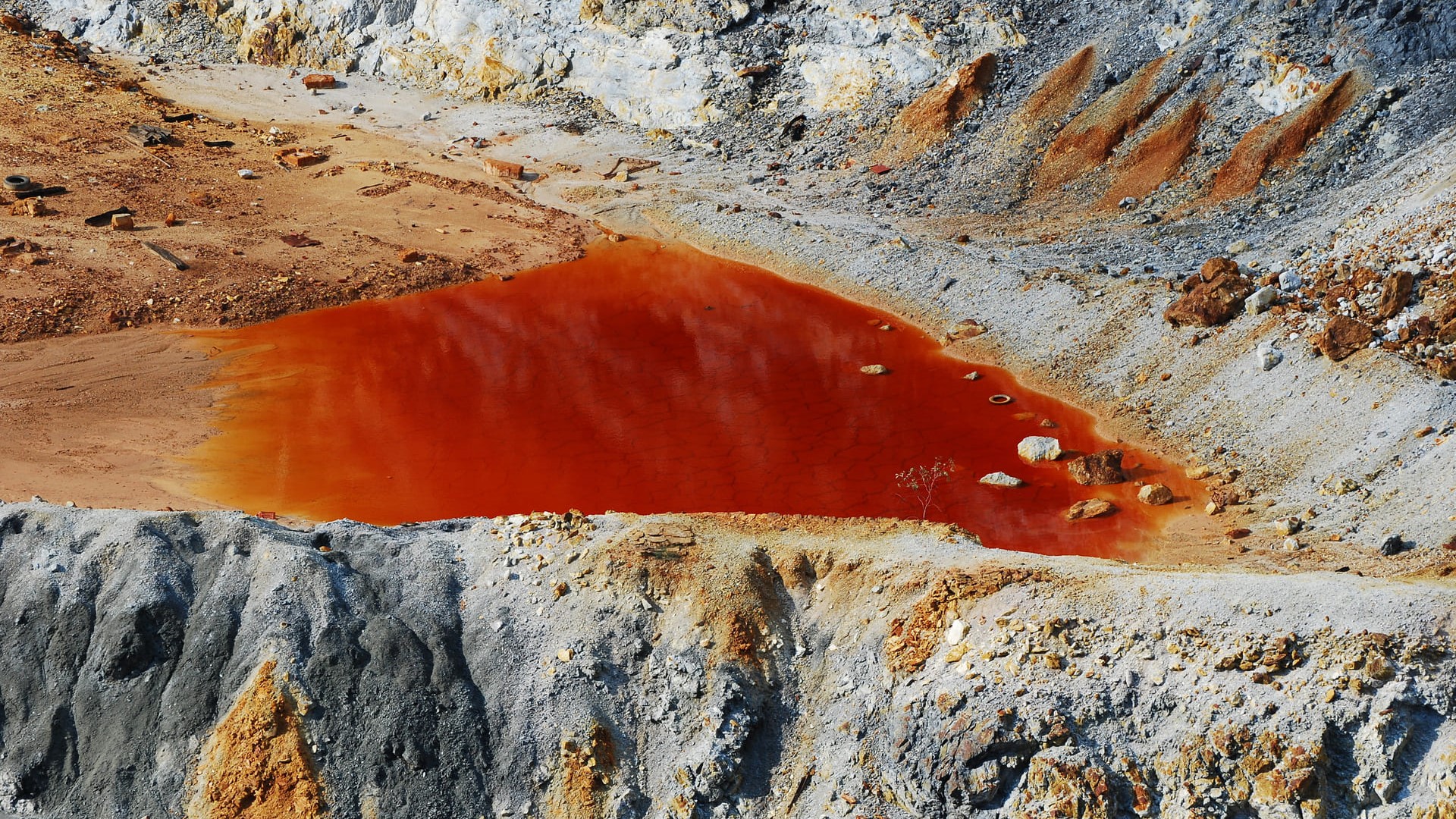 Acid mine drainage 