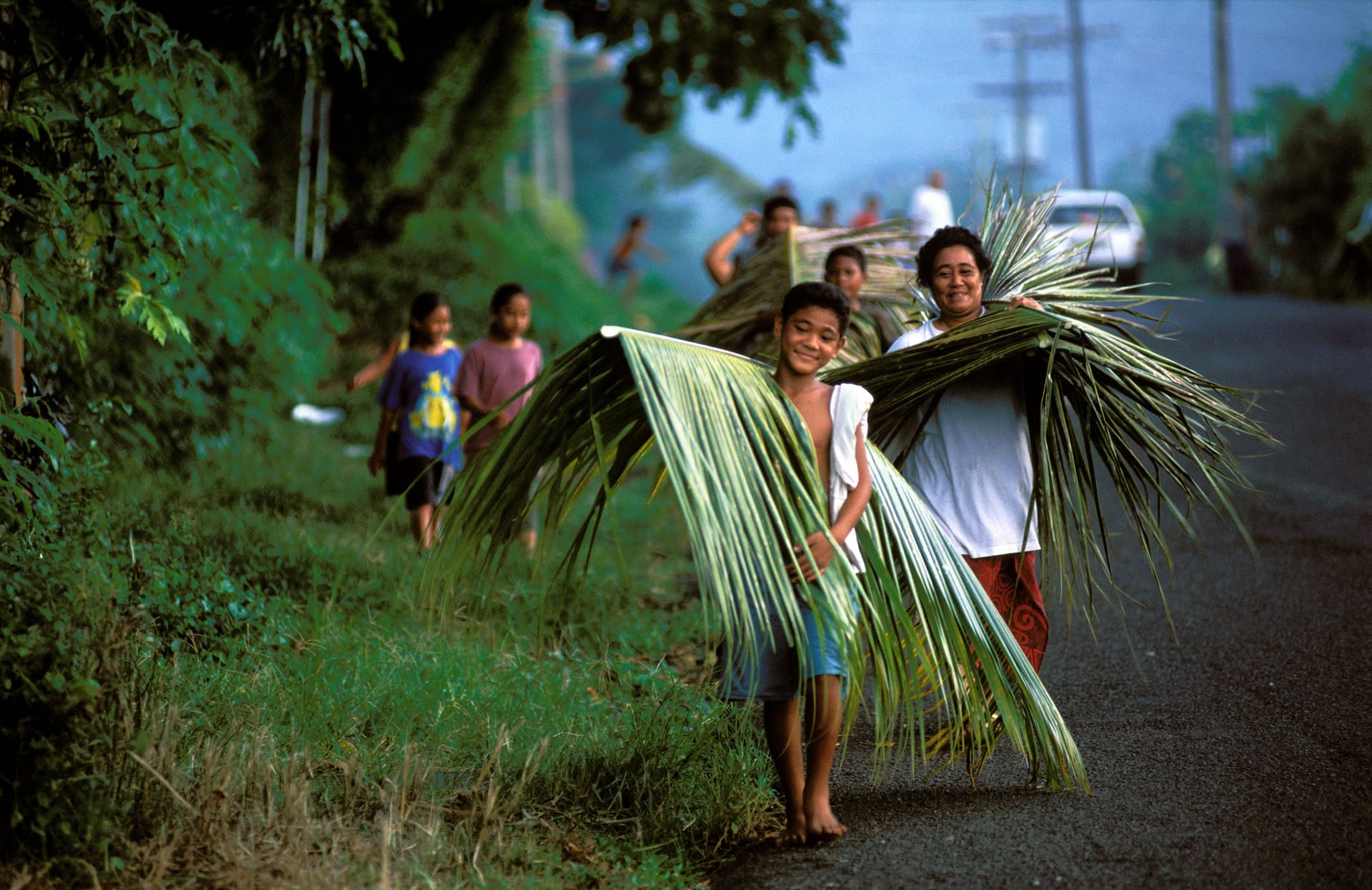 Apia, the capital city of the South Pacific island nation of Samoa